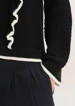 Online Jersey de punto fino y mezcla de algodón Mujer Jerséis|Ropa De Punto