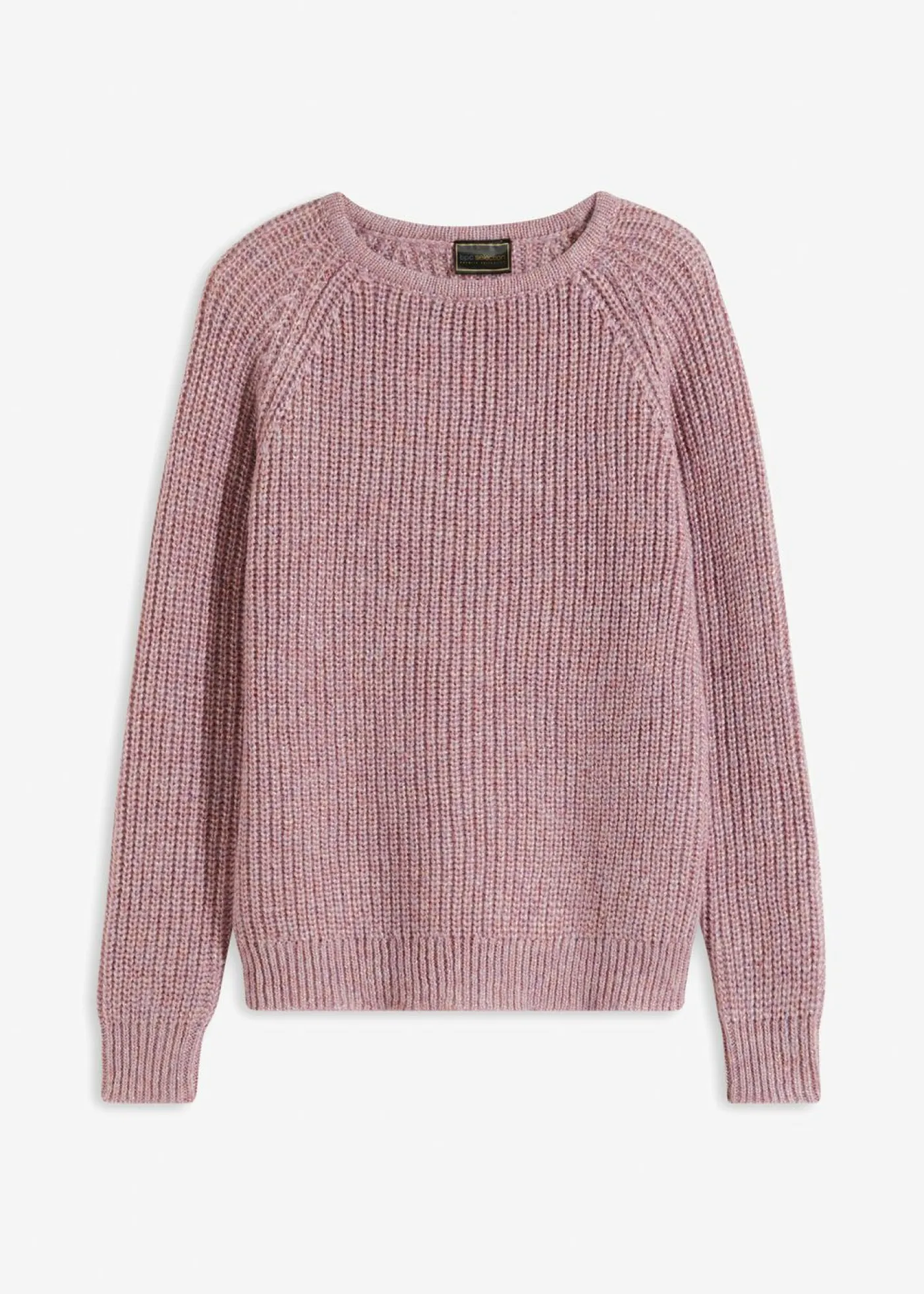 Jersey de punto grueso con hilo brillante Mujer Jerséis|Ropa De Punto