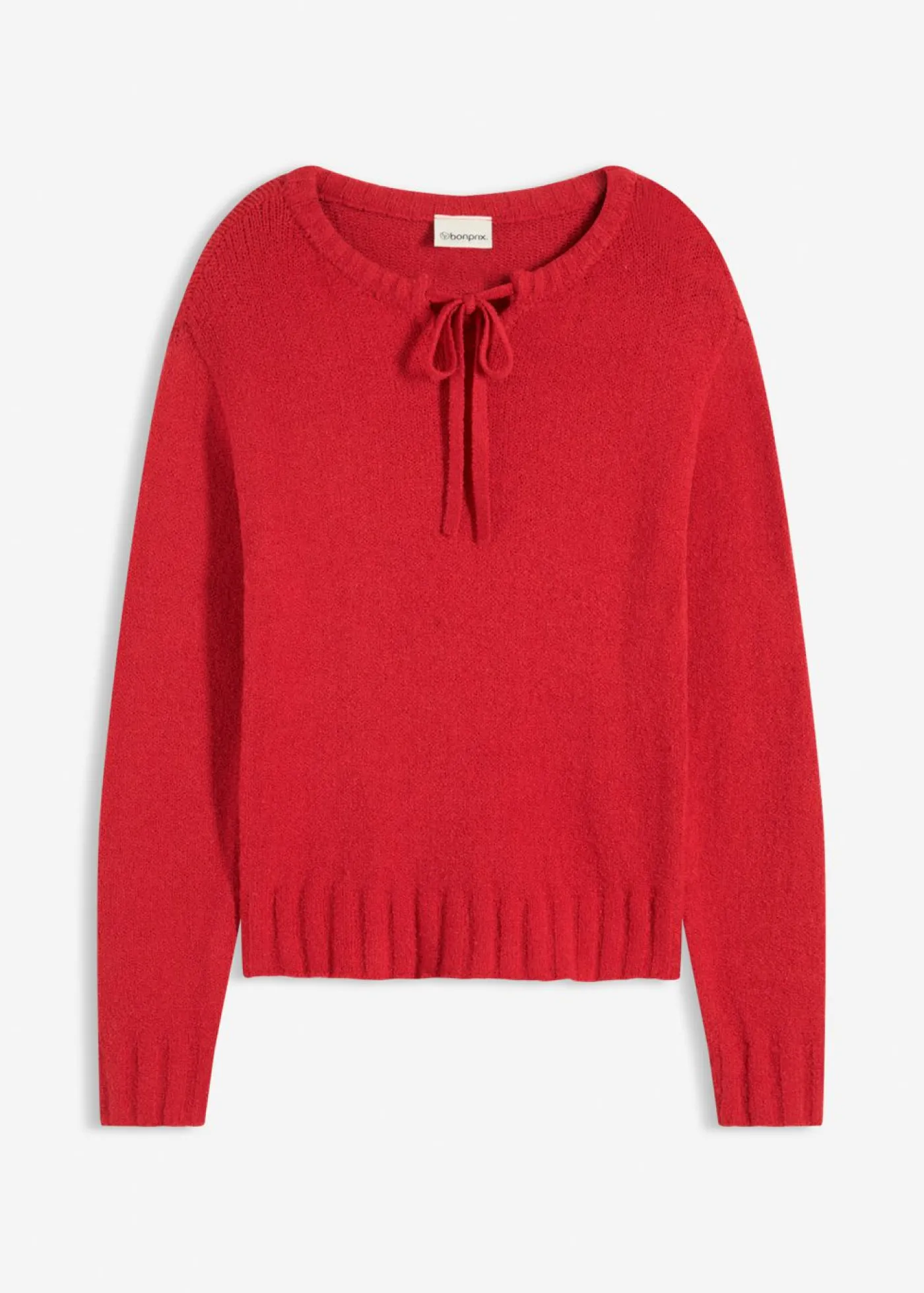 Hot Jersey de punto grueso con cordón Mujer Jerséis|Ropa De Punto