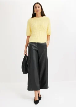 New Jersey de punto grueso con hilo suave Mujer Jerséis|Ropa De Punto