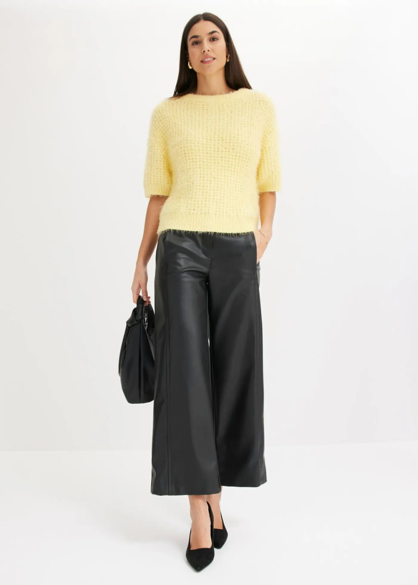 New Jersey de punto grueso con hilo suave Mujer Jerséis|Ropa De Punto