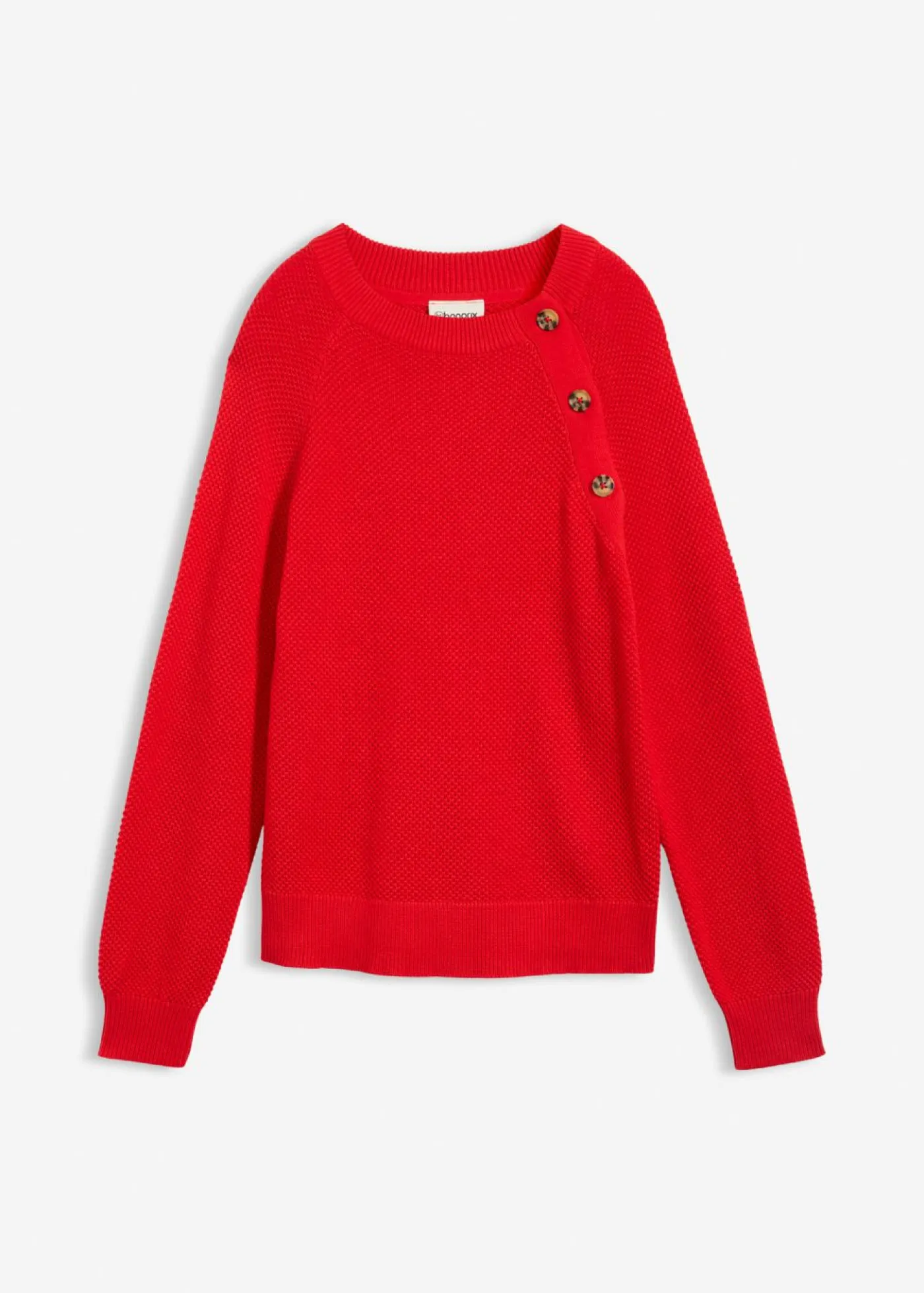 Outlet Jersey de punto grueso con botonera Mujer Jerséis|Ropa De Punto