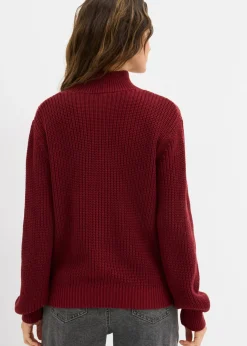 Sale Jersey de punto grueso con aberturas Mujer Jerséis|Ropa De Punto