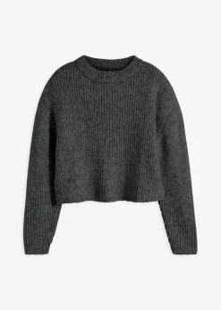 Sale Jersey de punto grueso de mezcla de lana suave Mujer Jerséis|Ropa De Punto
