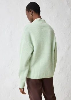 Best Jersey en cálida mezcla de alpaca Mujer Premium|Jerséis