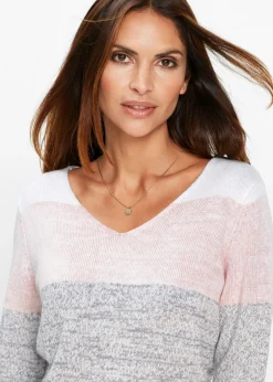 Jersey en mezcla de cachemira Mujer Premium|Jerséis