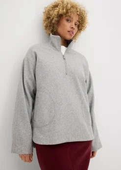 Sale Jersey holgado con aspecto de lana Mujer Ropa Cómoda