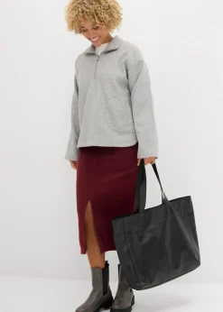 Sale Jersey holgado con aspecto de lana Mujer Ropa Cómoda