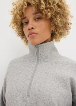 Sale Jersey holgado con aspecto de lana Mujer Ropa Cómoda