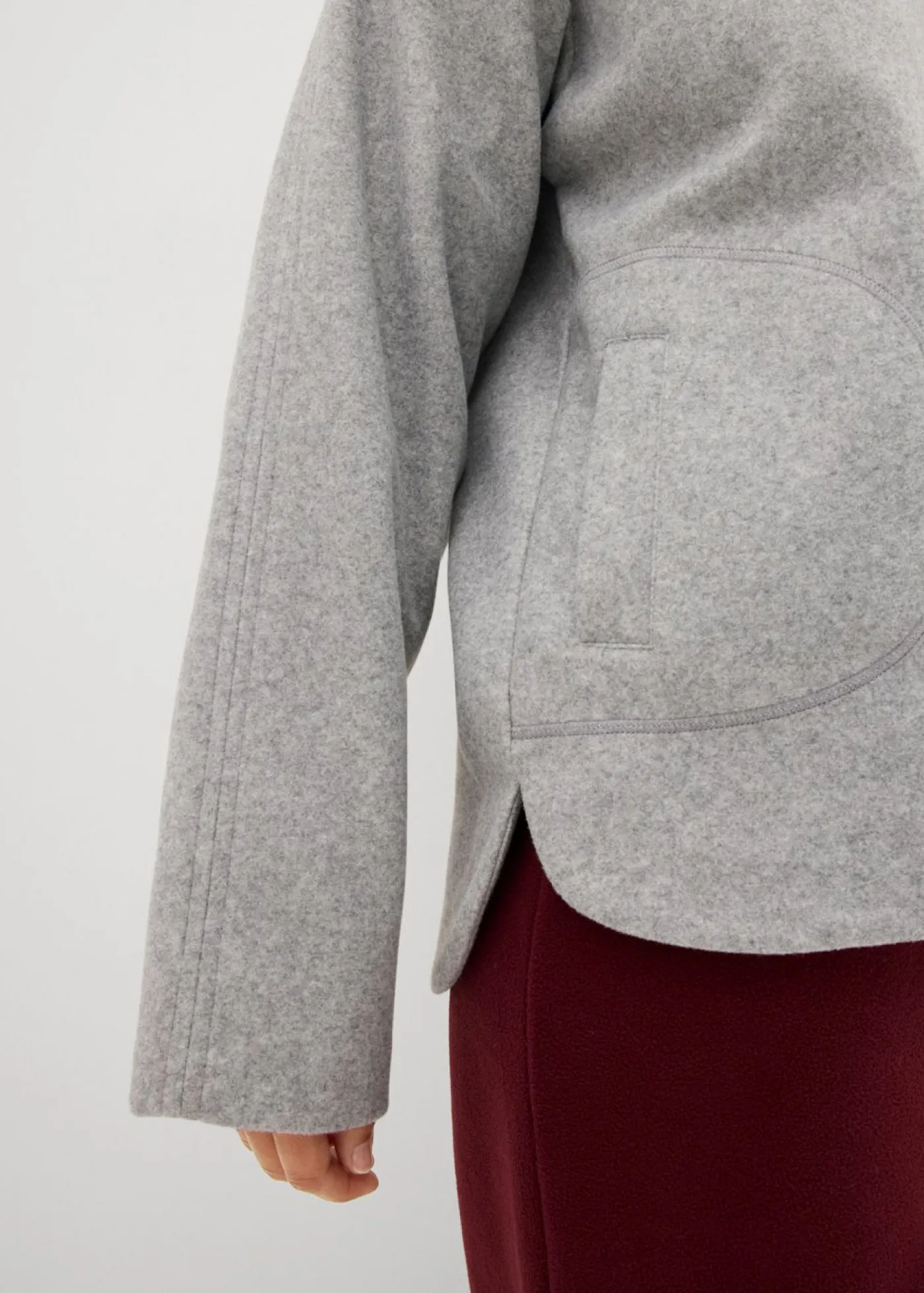 Sale Jersey holgado con aspecto de lana Mujer Ropa Cómoda