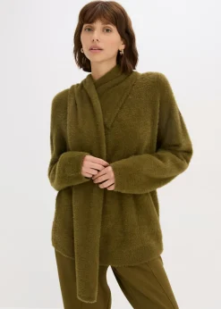 Sale Jersey holgado con chal Mujer Jerséis|Ropa De Punto