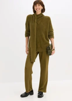 Sale Jersey holgado con chal Mujer Jerséis|Ropa De Punto