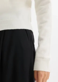 New Jersey holgado con escote bañera Mujer Jerséis|Ropa De Punto