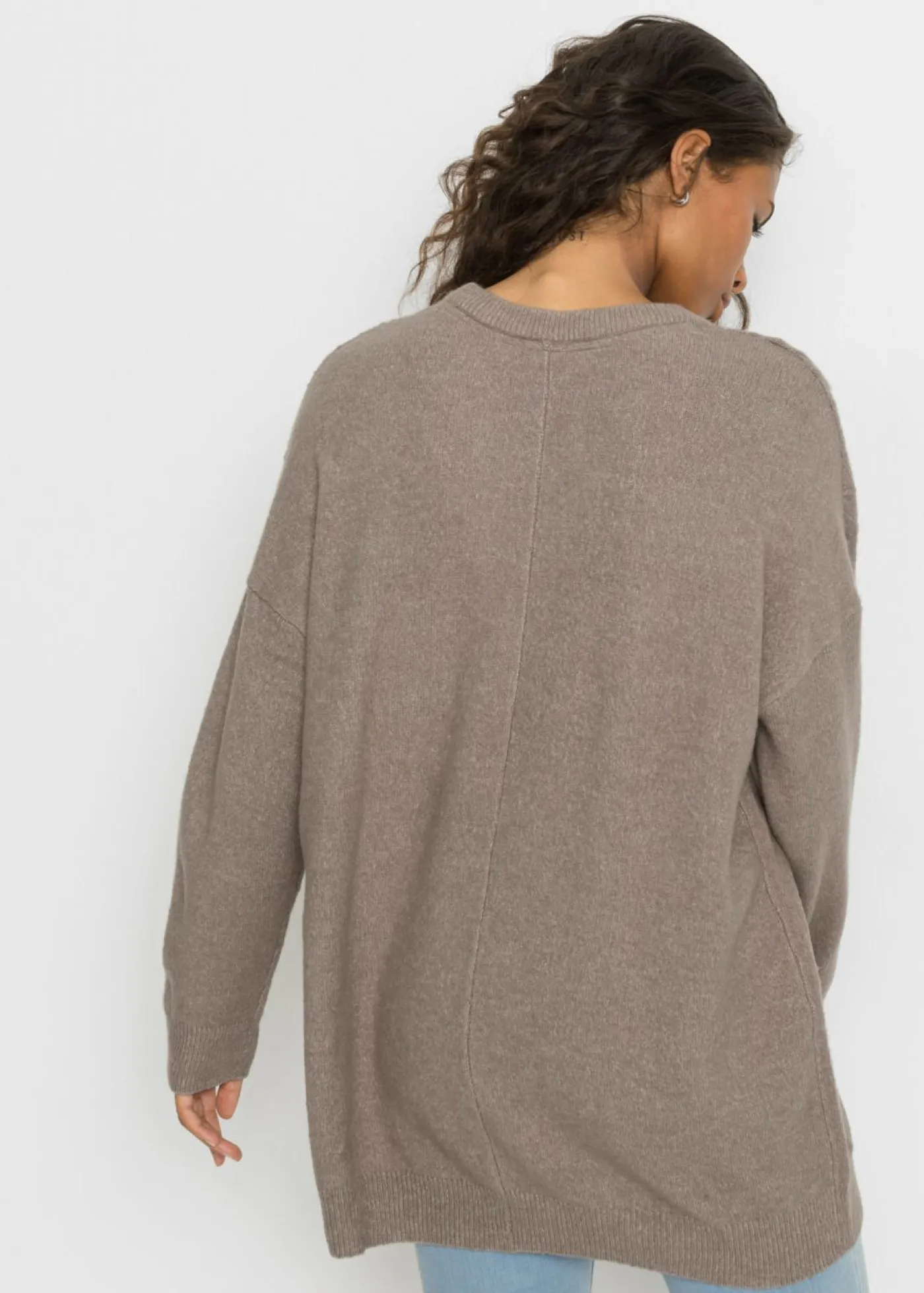 Discount Jersey holgado con patrón trenzado Mujer Jerséis|Ropa De Punto