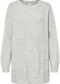 Discount Jersey holgado con patrón trenzado Mujer Jerséis|Ropa De Punto