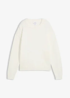 Best Jersey holgado de algodón puro Mujer Básicos|Jerséis
