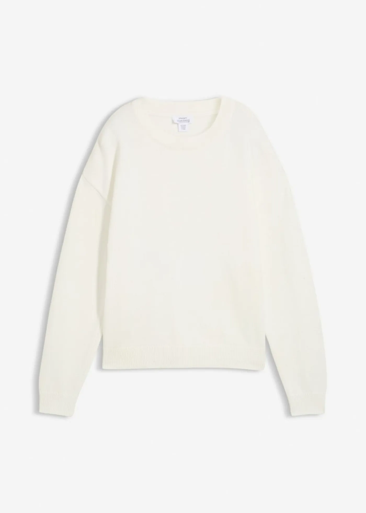 Best Jersey holgado de algodón puro Mujer Básicos|Jerséis