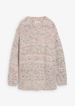 Clearance Jersey holgado de hilo espeso Mujer Jerséis|Ropa De Punto