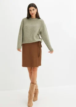 Best Jersey holgado de hilo suave Mujer Jerséis|Ropa De Punto