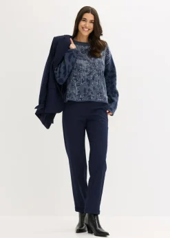 Best Jersey holgado de jacquard con lentejuelas Mujer Jerséis|Ropa De Punto
