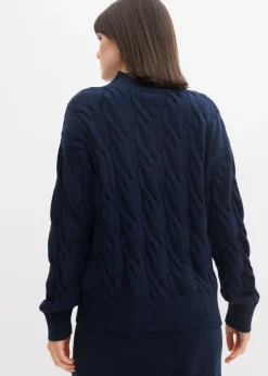 Sale Jersey holgado de mezcla de viscosa suave Mujer Jerséis|Ropa De Punto