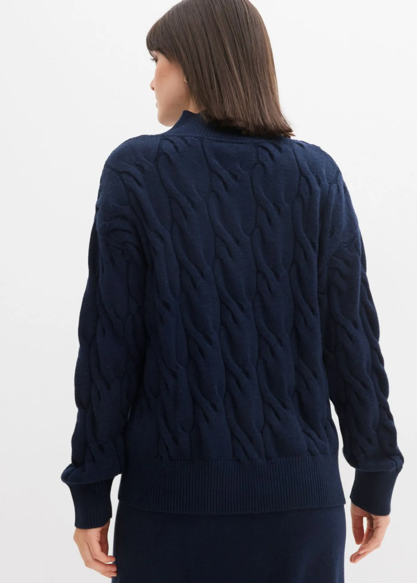 Sale Jersey holgado de mezcla de viscosa suave Mujer Jerséis|Ropa De Punto