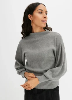 Best Jersey holgado de mezcla de viscosa Mujer Jerséis|Ropa De Punto