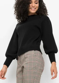 Best Jersey holgado de mezcla de viscosa Mujer Jerséis|Ropa De Punto