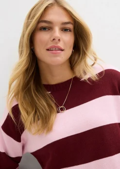 Sale Jersey holgado de mezcla de viscosa suave Mujer Jerséis|Ropa De Punto