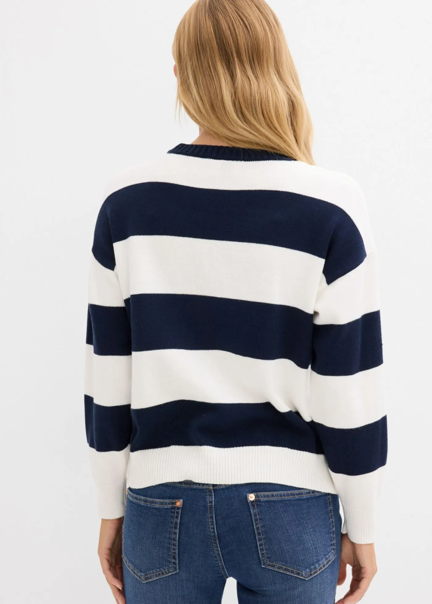 Outlet Jersey holgado de mezcla de viscosa suave Mujer Jerséis|Ropa De Punto