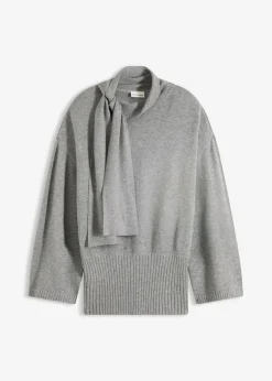 Hot Jersey holgado de mezcla de viscosa suave Mujer Esenciales|Jerséis