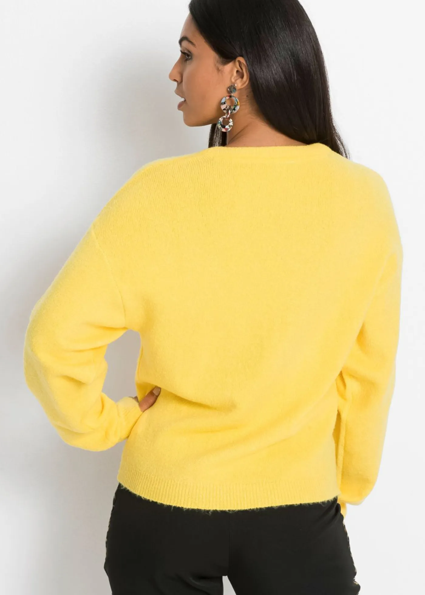 Best Jersey holgado de punto Mujer Jerséis|Ropa De Punto