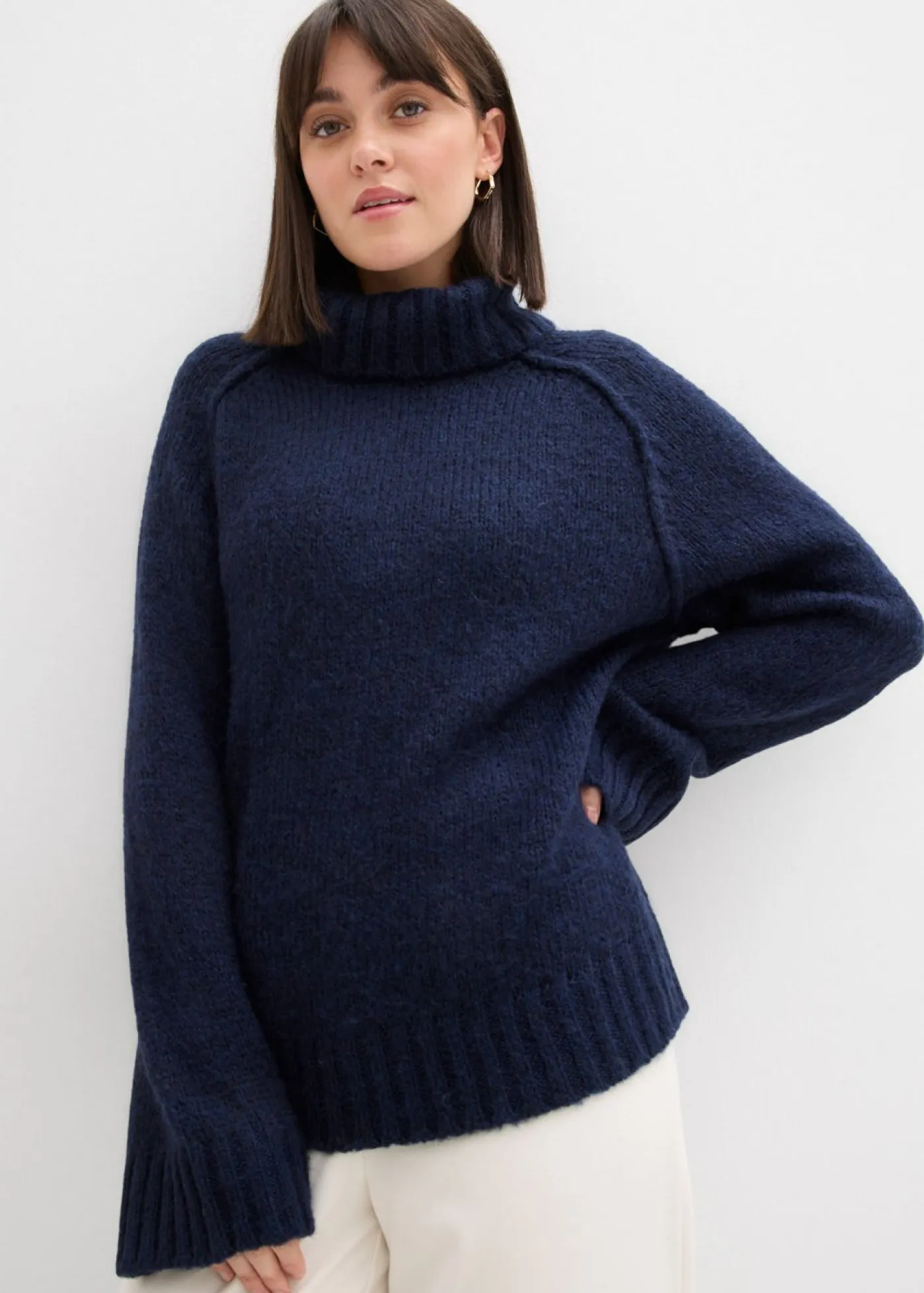 Discount Jersey holgado de punto grueso Mujer Jerséis|Ropa De Punto