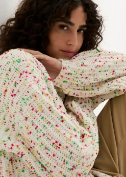 Outlet Jersey holgado de punto grueso Mujer Jerséis|Ropa De Punto