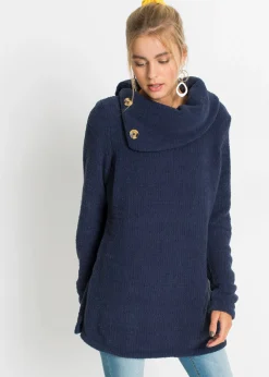 Hot Jersey largo Mujer Jerséis|Ropa De Punto
