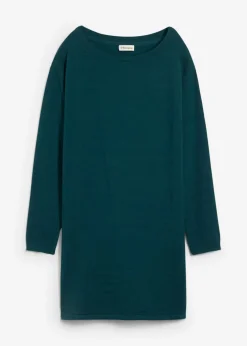 Sale Jersey largo con algodón reciclado Mujer Básicos|Jerséis