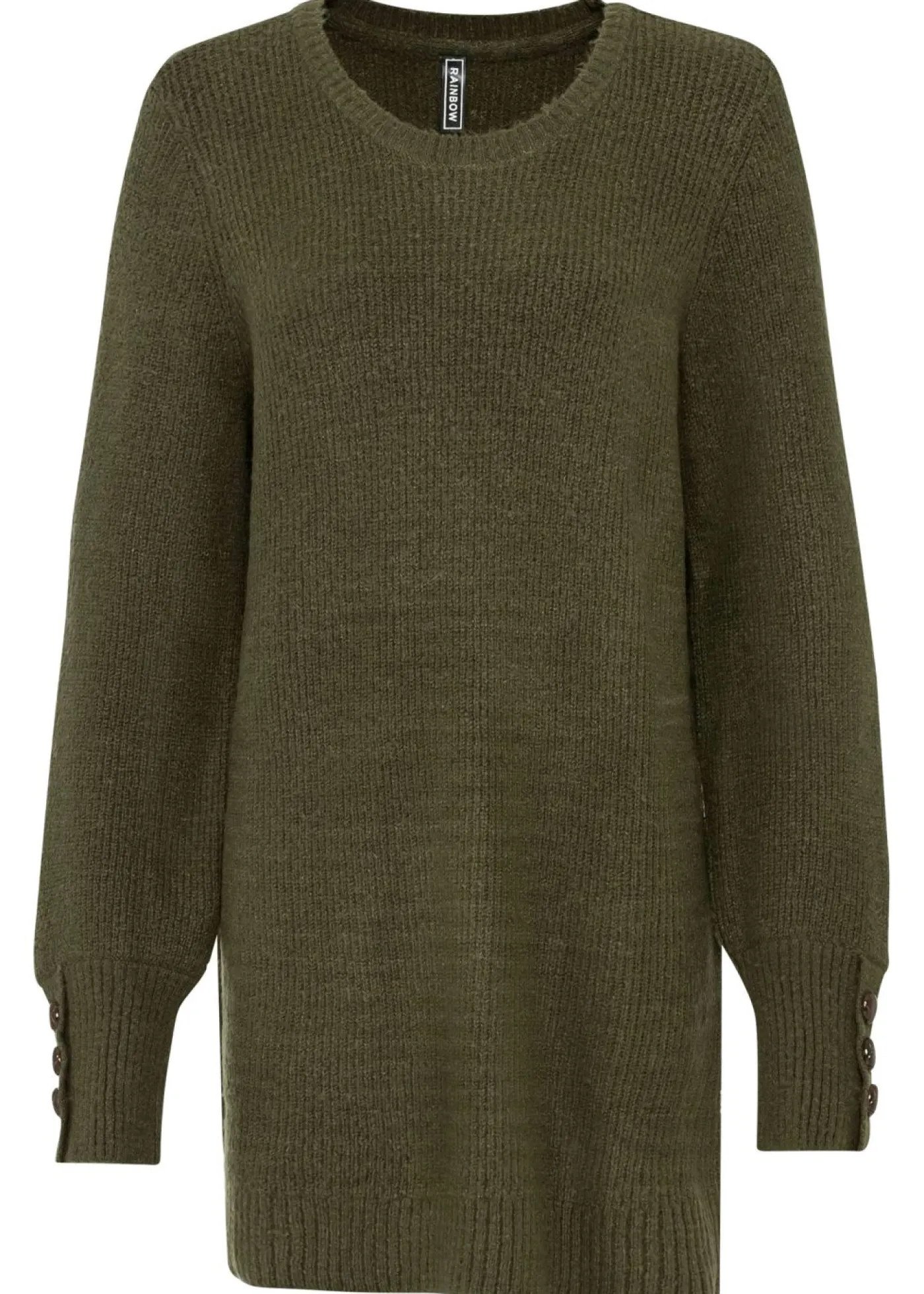 Discount Jersey largo con botones Mujer Jerséis|Ropa De Punto