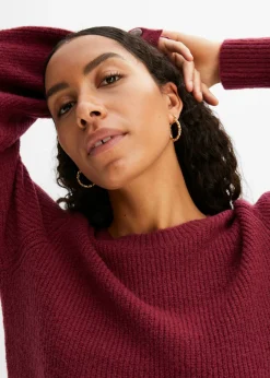 Online Jersey largo con botones Mujer Jerséis|Ropa De Punto