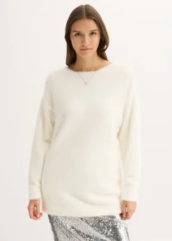 Best Jersey largo de hilo suave Mujer Jerséis|Ropa De Punto