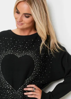Sale Jersey largo de mezcla de algodón Mujer Jerséis|Ropa De Punto