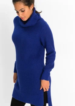 Hot Jersey largo de punto Mujer Jerséis|Ropa De Punto
