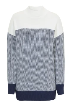 Clearance Jersey largo informal Mujer Jerséis|Ropa De Punto