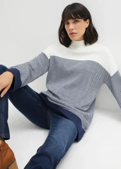 Clearance Jersey largo informal Mujer Jerséis|Ropa De Punto