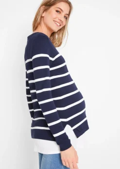 Sale Jersey ligero 2 en 1 para embarazo/lactancia Mujer Premamá