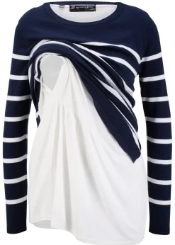 Online Jersey ligero 2 en 1 para embarazo/lactancia Mujer Premamá