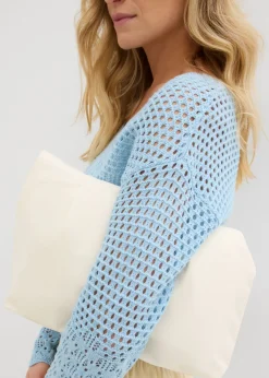 Jersey ligero de ajour Mujer Jerséis|Novedades