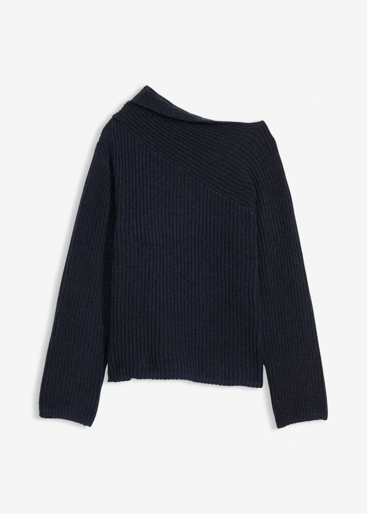 Jersey oversize de canalé Mujer Jerséis|Ropa De Punto