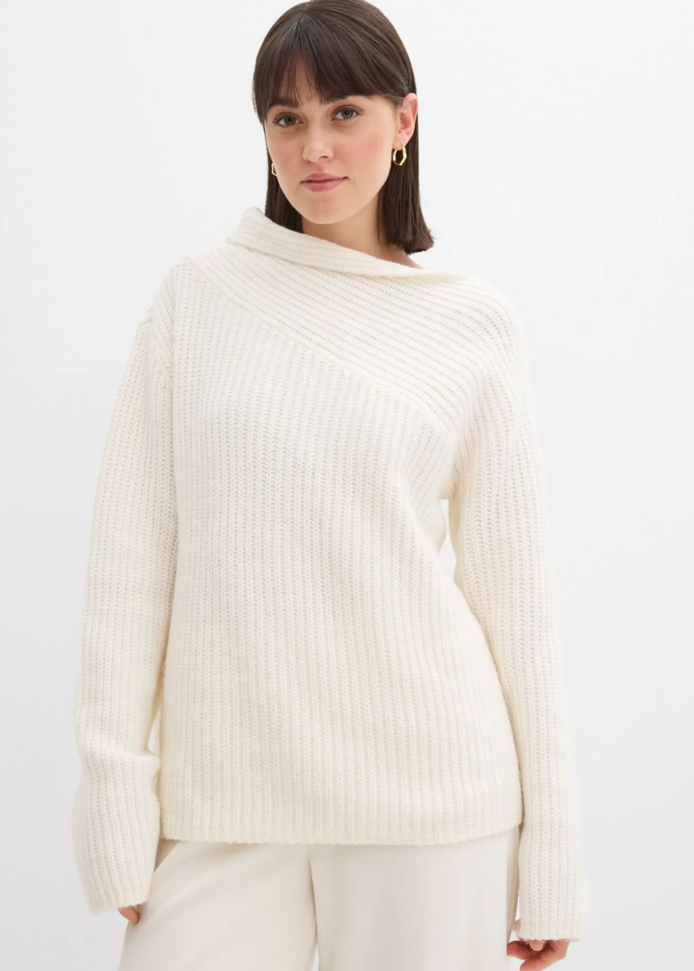 Discount Jersey oversize de canalé Mujer Jerséis|Ropa De Punto