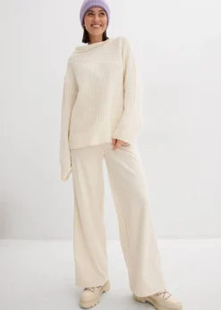 Discount Jersey oversize de canalé Mujer Jerséis|Ropa De Punto