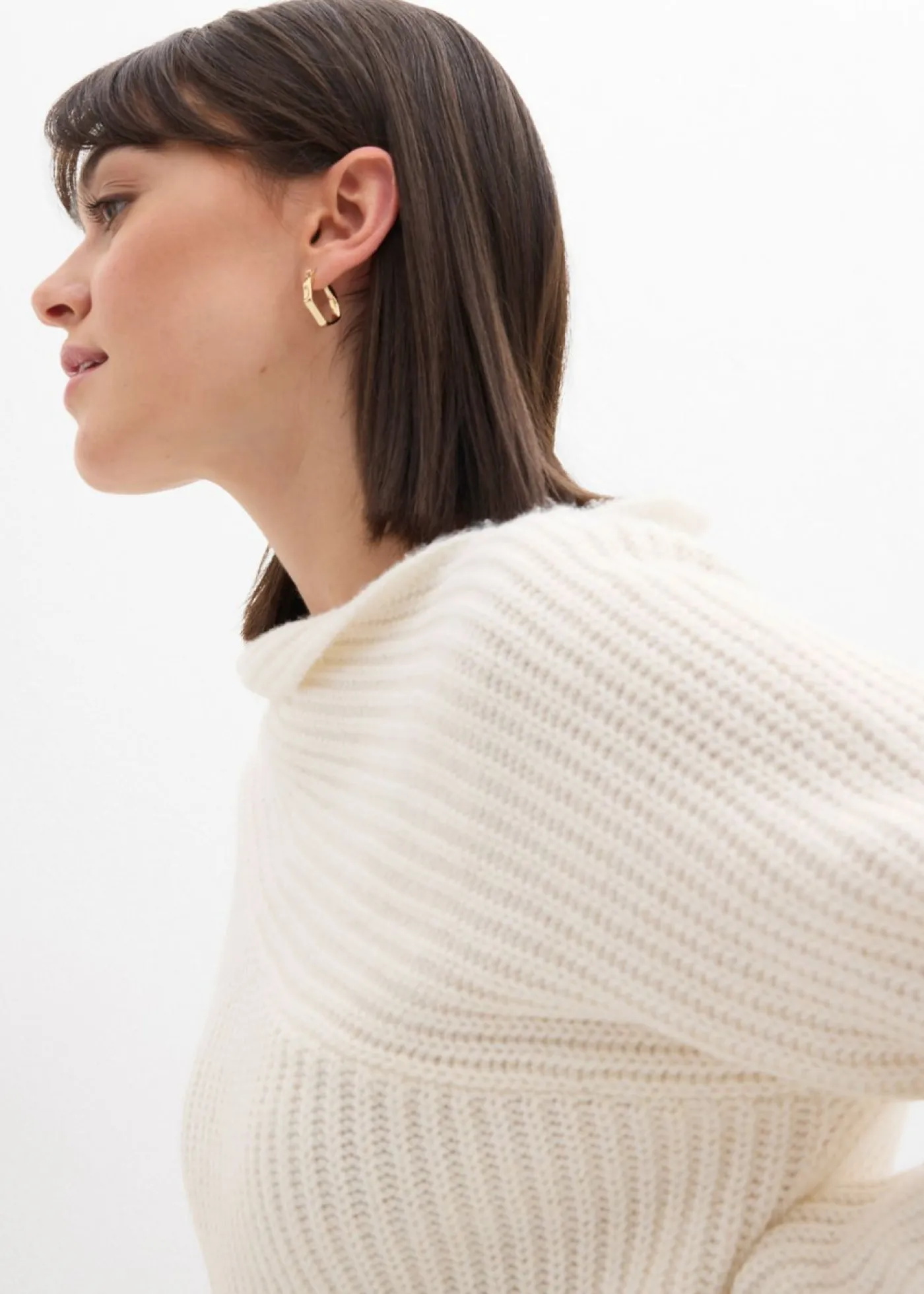 Discount Jersey oversize de canalé Mujer Jerséis|Ropa De Punto